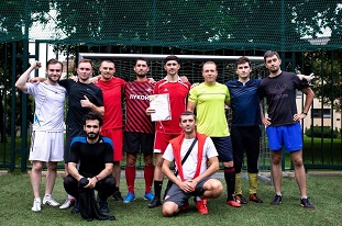 Команда учреждения одержала победу в турнире по мини-футболу